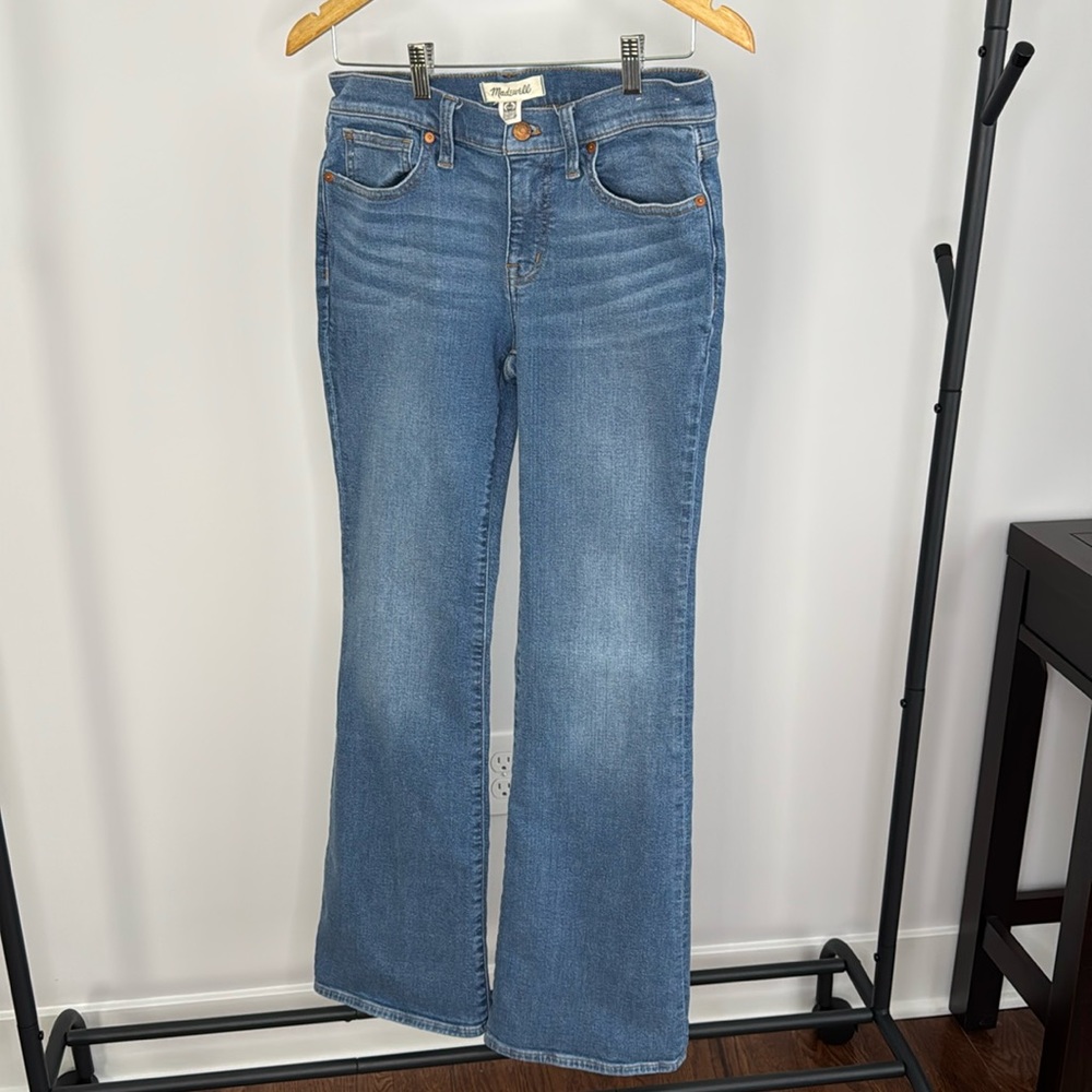 Madewell Classic Blue Wide Leg Jeans